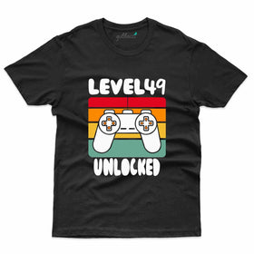 Level Unlocked 7 T-Shirt - 49th Birthday Collection