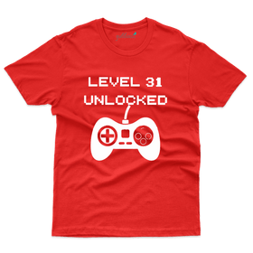Level Unlocked  T-Shirts - 31st Birthday Collection