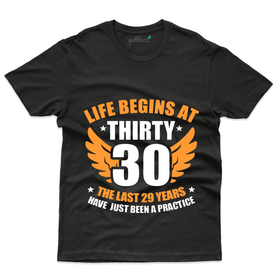 Unisex Life Begins at 30 - 30th Birthday T-Shirts Collection
