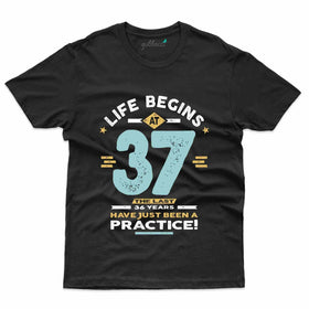 Unisex Life Begins at 37 - 37th Birthday T-Shirts Collection