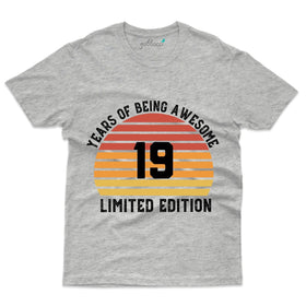 Limited Edition T-Shirt - 19th Birthday Collection