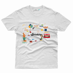 Literature T-Shirt - Doodle Collection
