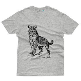 Lonely Tiger T-Shirt -Kanha National Park Collection