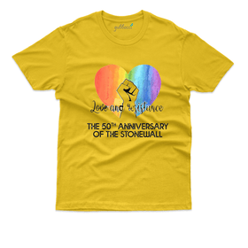 Love and Resistance T-Shirt - 50th Marriage Anniversary