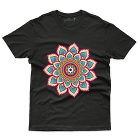 Mandala Design on T-Shirt - Yoga Collection
