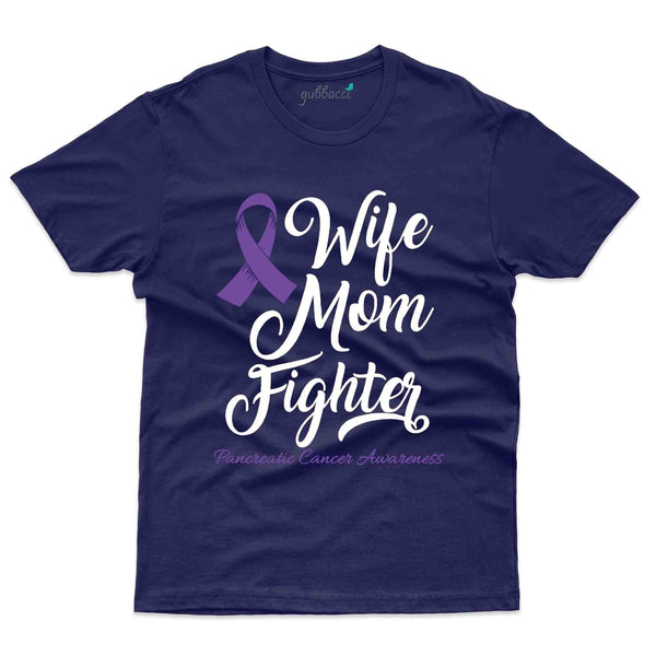 Mom Fighter T-Shirt - Pancreatic Cancer Collection - Gubbacci
