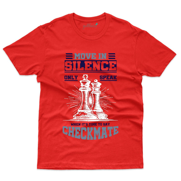 Move In Silence T-Shirts - Chess Collection - Gubbacci-India