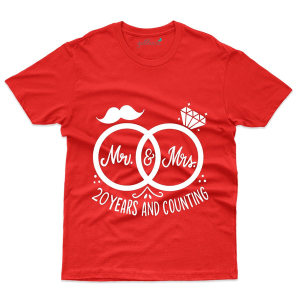 Mr&Mrs T-Shirt - 20th Anniversary Collection - Gubbacci-India