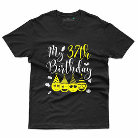 Best My 37th Birthday T-Shirt - 37th Birthday Collection