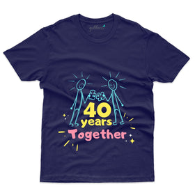 Navy Blue Together T-Shirt - 40th Anniversary Collection