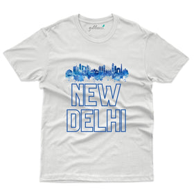 New Delhi City T-Shirt - Skyline Collection