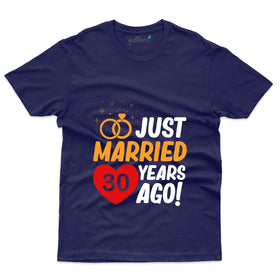 New Just Married T-Shirt - 30th Anniversary Collection