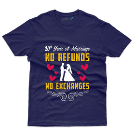No Exchange T-Shirt - 20th Anniversary Collection