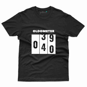 Oldometer T-Shirt - 40th Birthday Tee Collection