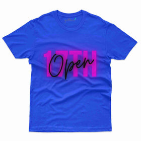 Open 17th T-Shirt - 17th Birthday Collection
