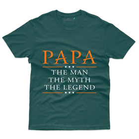 Papa The Man The Legend T-Shirt - Father's Day T-Shirt