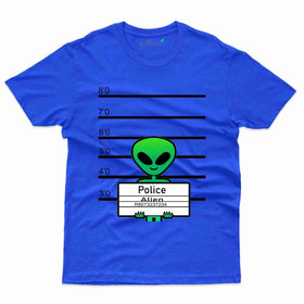 Police - T-shirt Alien Design Collection