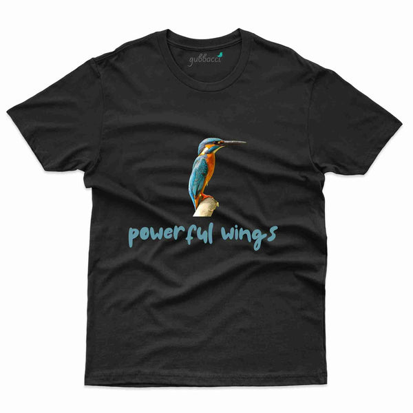 Powerful Wings T-Shirt - Kaziranga National Park Collection - Gubbacci-India
