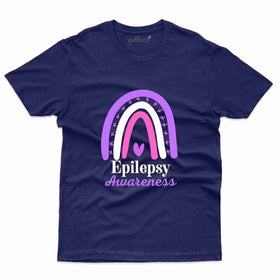 Purple Rainbow T-Shirt - Epilepsy Collection