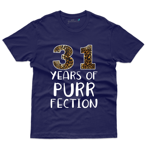 Purr Fiection  T-Shirts - 31st Birthday Collection - Gubbacci-India
