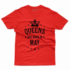 Crown Queen T-Shirt - May Birthday Collection