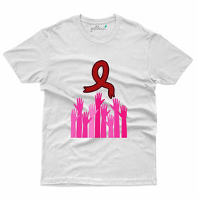 Raising Hand T-Shirt- Sickle Cell Disease Collection