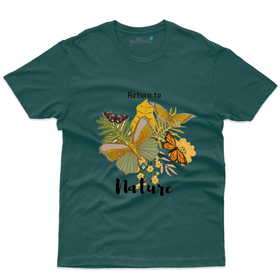 Return to Nature T-Shirt - For Nature Lovers
