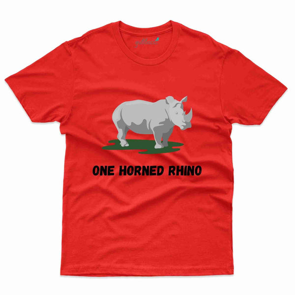 Rhinoceros 2 T-Shirt - Kaziranga National Park Collection - Gubbacci-India