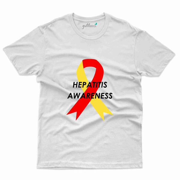 Ribbon  T-Shirt- Hepatitis Awareness Collection - Gubbacci