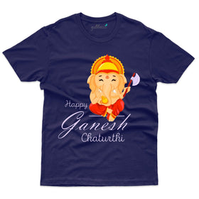Round neck Ganesh chaturthi  T-Shirt - Ganesh Chaturthi Collection