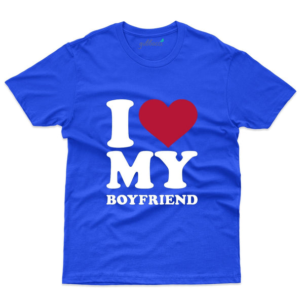 Royal Blue I Love My Girlfriend T-Shirt - Valentine's Day Collection - Gubbacci-India