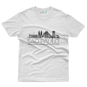 Sao Paulo Skyline T-Shirt - Skyline Collection