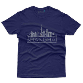 Shanghai Skyline T-Shirt - Skyline Collection