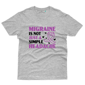 Simple T-Shirt- migraine Awareness Collection