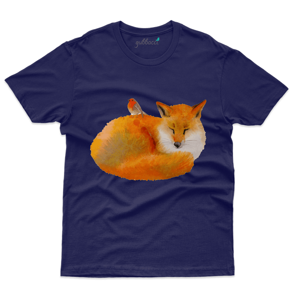Sparrow & Fox T-Shirt - Wild Life Of India - Gubbacci-India