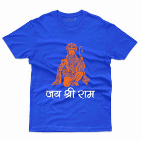 Jai Shree Ram Hanuman Print T-Shirt - Jai Shree Ram T-Shirt Collection