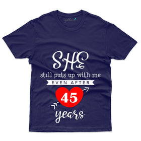 Still Puts Up T-Shirt - 45th Anniversary Collection