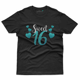 Sweet 16 T-Shirt - 16th Birthday Collection