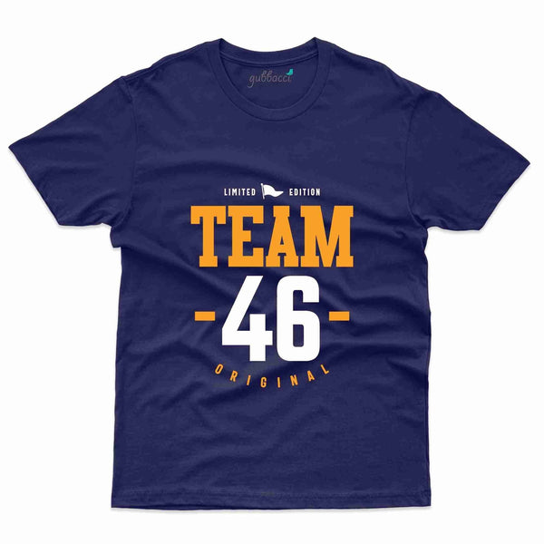 Team 46 T-Shirt - 46th Birthday Collection - Gubbacci-India