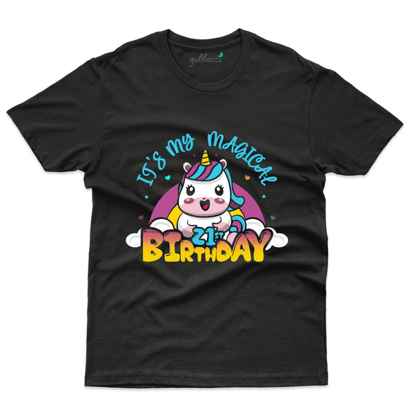 This is Magical Birthday T-Shirt - 21st Birthday Collection - Gubbacci-India