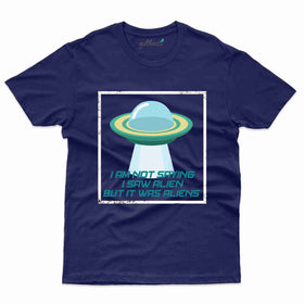 UFO - T-shirt Alien Design Collection