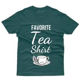 Unisex 100% Cotton Favorite Tea-Shirt - For Tea Lovers