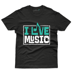 Best I Love Music T-Shirt - Music Lovers