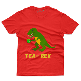 Unisex 100% Cotton TEA-REX T-Shirt - For Tea Lovers