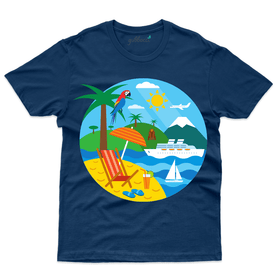 Unisex Beach Travel T-Shirt - Travel Collection