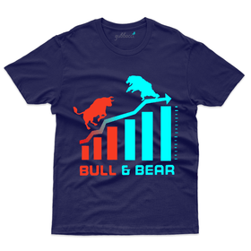 Unisex Bull and Bear T-Shirt - Stock Market T-Shirt