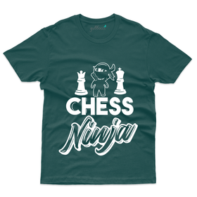 Unisex Chess Ninja T-Shirt - Board Games Collection