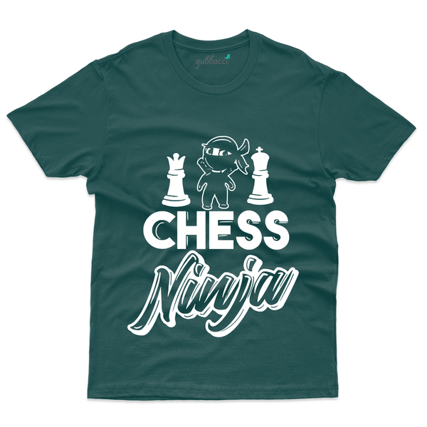 Gubbacci Apparel T-shirt S Unisex Chess Ninja T-Shirt - Board Games Collection Buy Unisex Chess Ninja T-Shirt - Board Games Collection