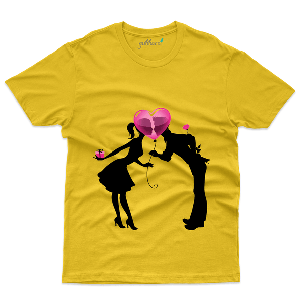 Gubbacci Apparel T-shirt S Unisex Cotton Couple Love T-Shirt - Love & More Collection Buy Unisex Cotton Couple Love T-Shirt-Love & More Collection