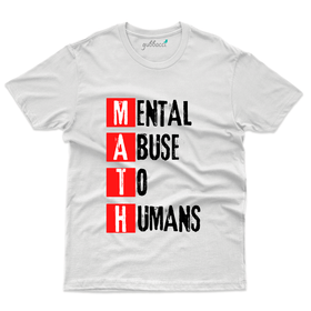 Unisex Cotton MATH T-Shirt - Funny Saying